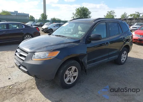 2009 Hyundai Santa Fe Gls from USA, damaged, VIN 5NMSG13D49H308746